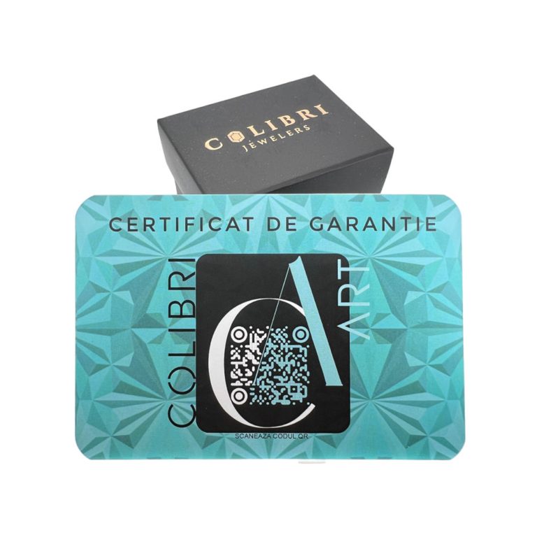 Cercei Aur 14k, Contur de Cerc - imagine 2