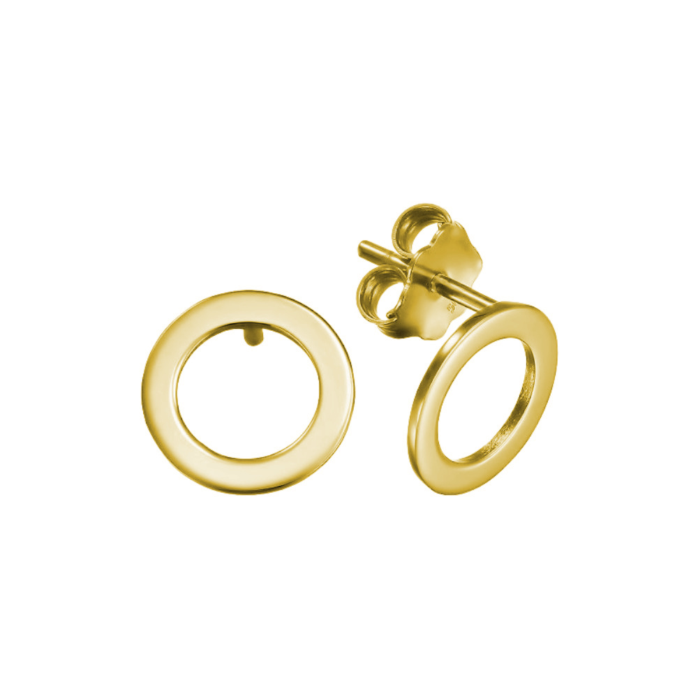 Cercei Aur 14k, Contur de Cerc