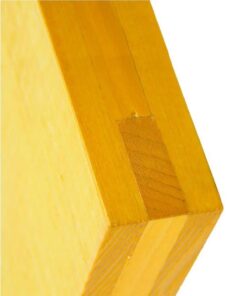 Placa interior / exterior, cofraj, galbena, 2500 x 500 x 27 mm