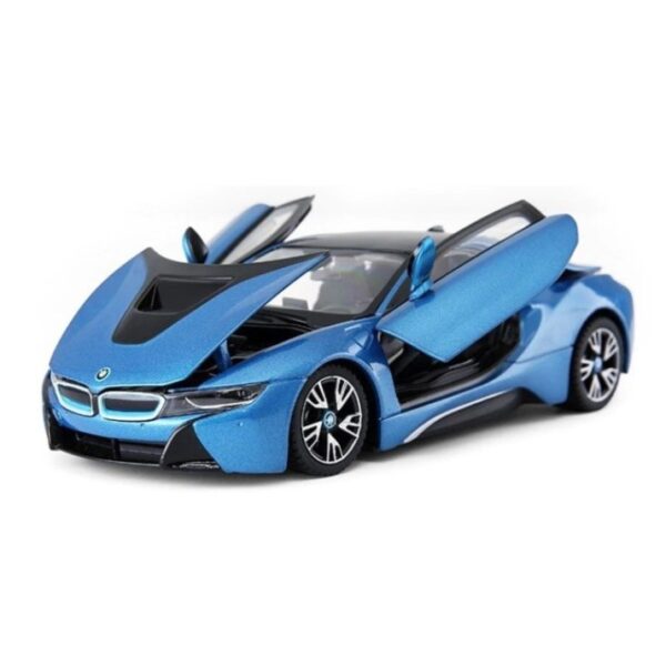 Masinuta diecast Rastar – BMW I8, albastru